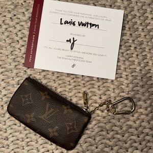 Louis Vuitton monogram key pouch